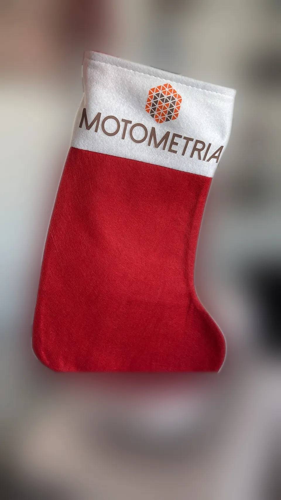 Meias de Natal com logótipo